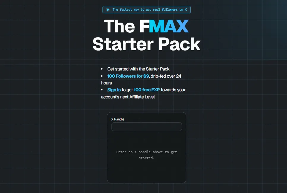 FMAX Starter Pack